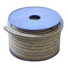 Os fabricantes fornecem grafite PTFE Packing Black Weave PTFE